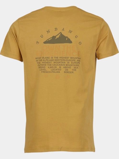 tricou cu maneci scurte pt. barbati Fundango Round Graphic-T oliv 12