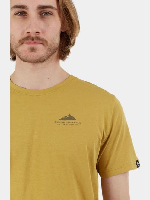 tricou cu maneci scurte pt. barbati Fundango Round Graphic-T oliv 8