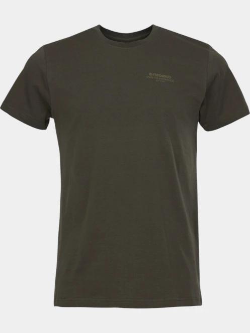 tricou cu maneci scurte pt. barbati Fundango Mont Blanc Graphic-T oliv 7