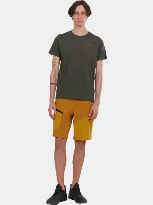 tricou cu maneci scurte pt. barbati Fundango Mont Blanc Graphic-T oliv 4