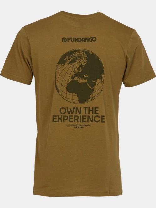 tricou cu maneci scurte pt. barbati Fundango Globe Graphic-T verde 10