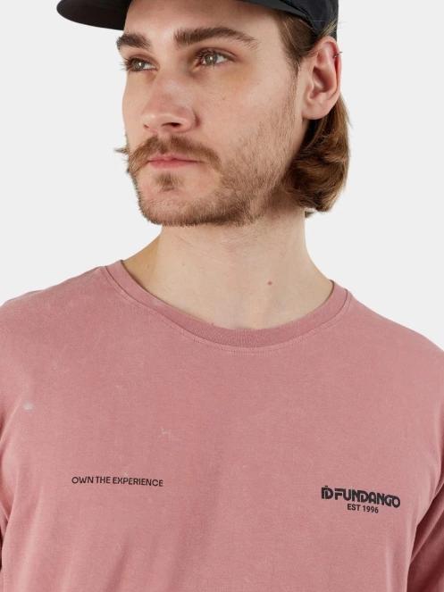 tricou cu maneci lungi pt. barbati Fundango Surfer Graphic-T roz 5