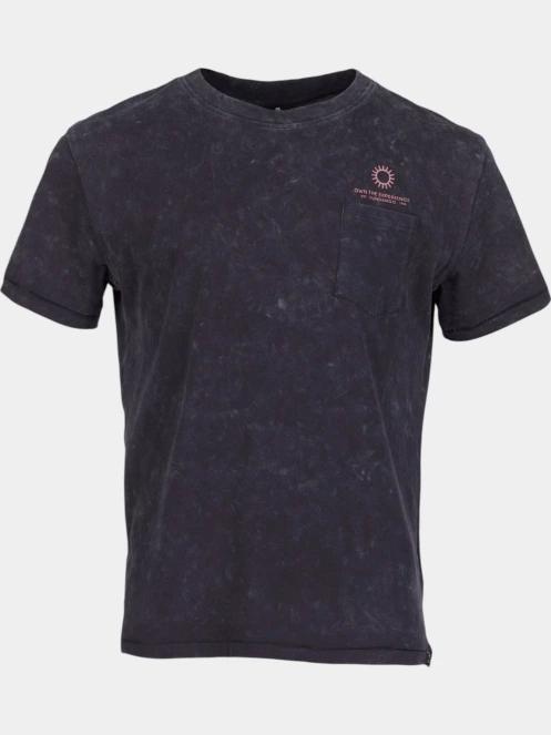 tricou cu maneci scurte pt. barbati Fundango Dane Surf Pocket-T negru 8