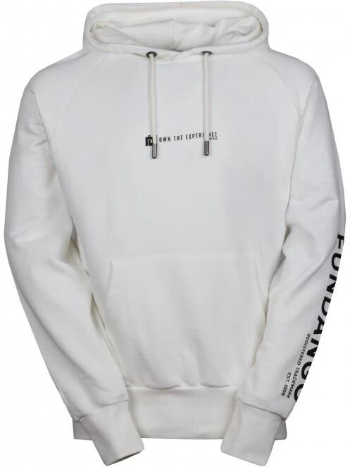 pulover cu gluga pt. barbati Fundango Talis Hooded Sweatshirt alb 8