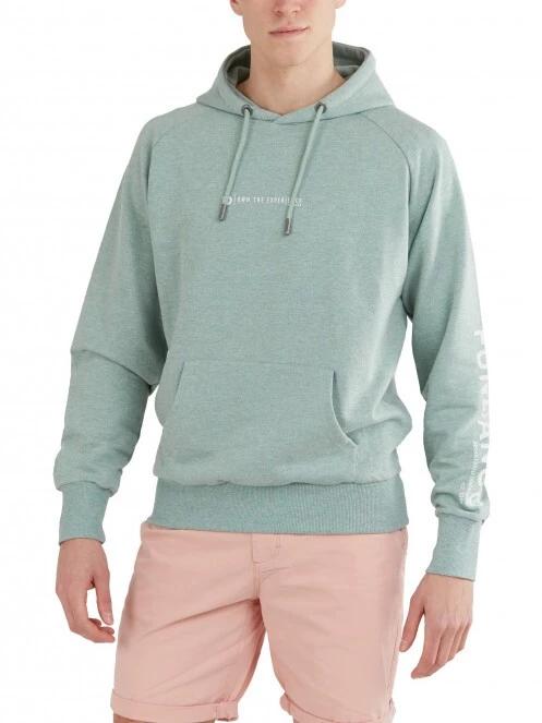 pulover cu gluga pt. barbati Fundango Talis Hooded Sweatshirt verde 2
