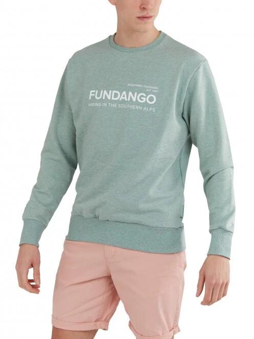 pulover pt. barbati Fundango Warren Sweatshirt verde 2