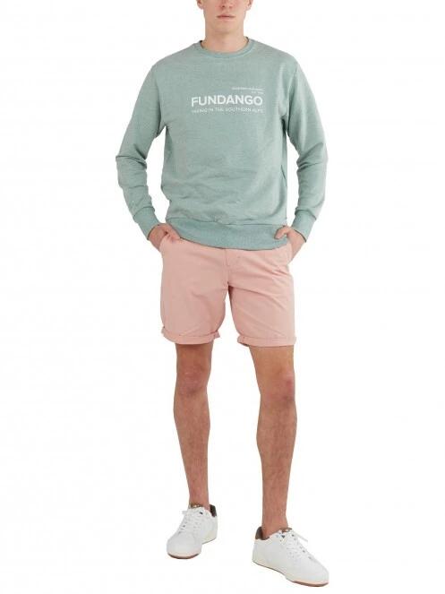 pulover pt. barbati Fundango Warren Sweatshirt verde 4
