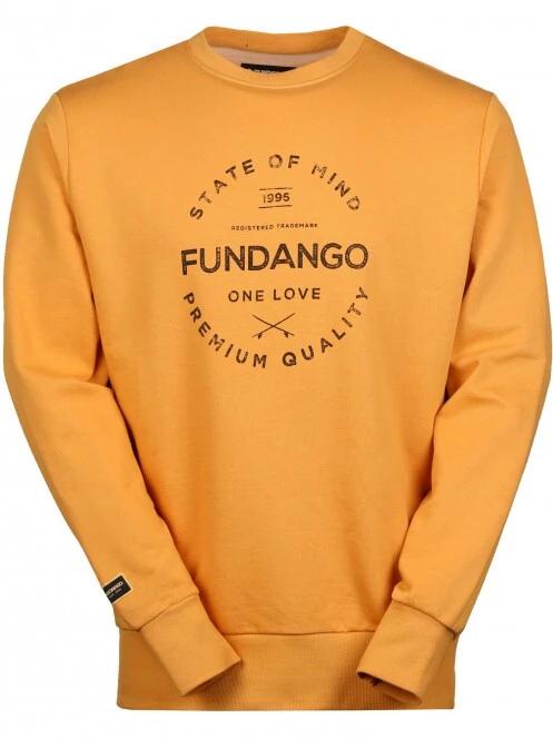 pulover pt. barbati Fundango Warren Sweatshirt galben 7