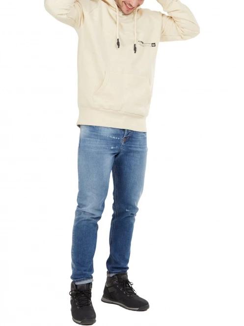 pulover pt. barbati Fundango Talis Hooded Sweatshirt nisip 4