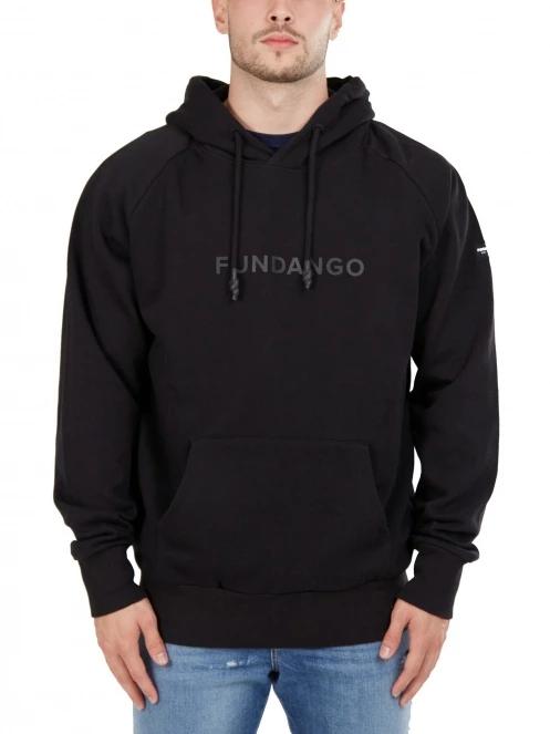 pulover pt. barbati Fundango Talis Hooded Sweatshirt negru 2