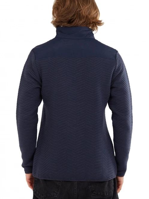 pulover pt. barbati Fundango Vertigo Sweatshirt albastru inchis 3
