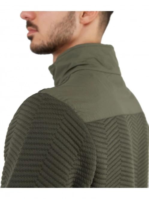pulover pt. barbati Fundango Vertigo Sweatshirt oliv 7