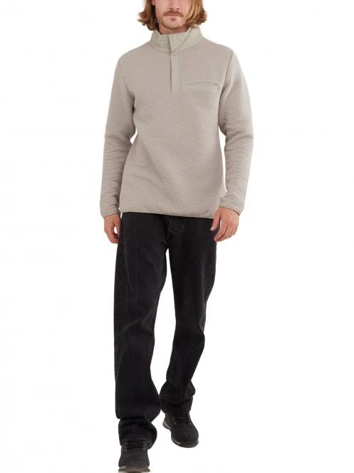 pulover pt. barbati Fundango Vertigo Sweatshirt gri 4