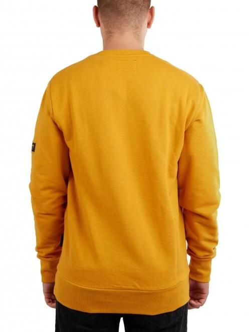 pulover pt. barbati Fundango Warren Sweatshirt galben 3