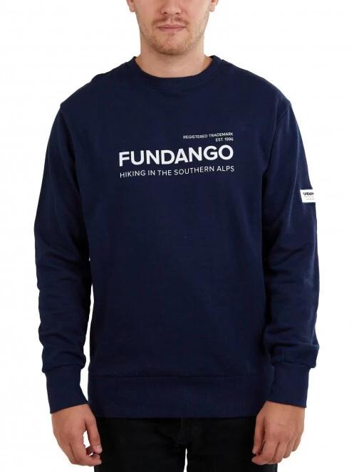 pulover pt. barbati Fundango Warren Sweatshirt albastru 2