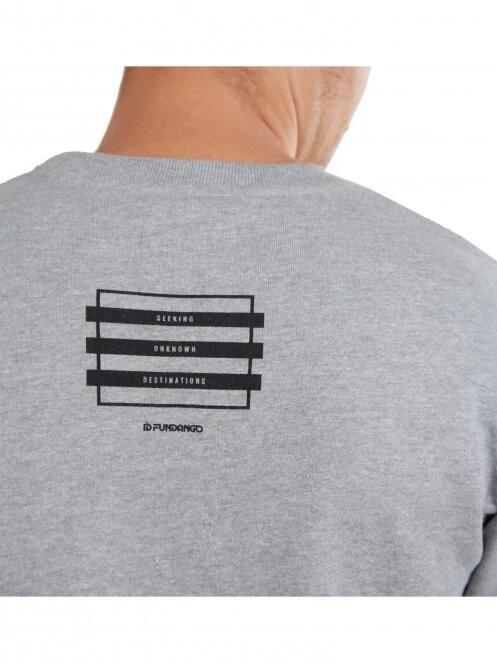 pulover pt. barbati Fundango Warren Sweatshirt gri 6