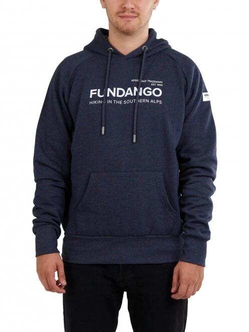 pulover cu gluga pt. barbati Fundango Dixon Hooded Sweatshirt albastru 2