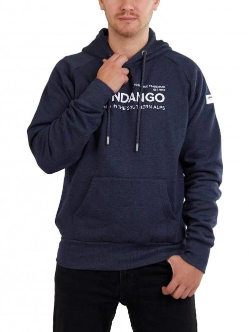 pulover cu gluga pt. barbati Fundango Dixon Hooded Sweatshirt albastru 4
