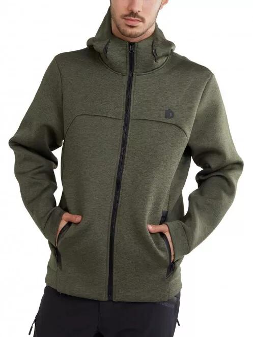 pulover cu gluga pt. barbati Fundango Hamal Tech Hoodie oliv 2