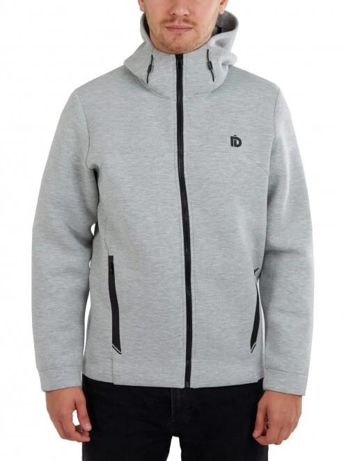 pulover cu gluga pt. barbati Fundango Hamal Tech Hoodie gri 2