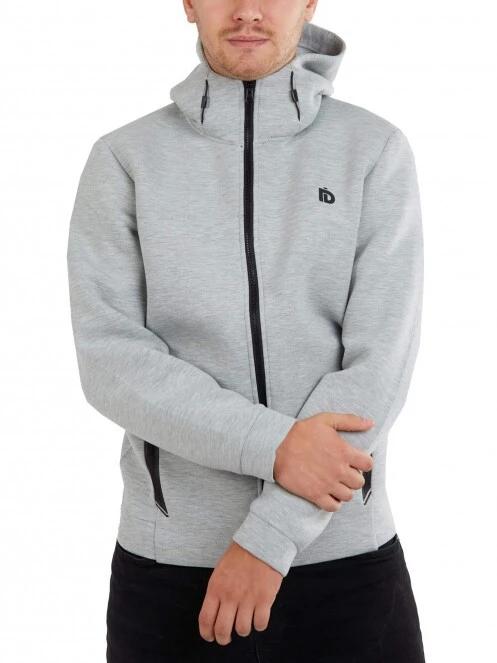 pulover cu gluga pt. barbati Fundango Hamal Tech Hoodie gri 4