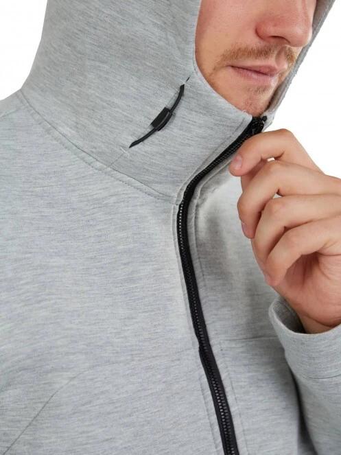 pulover cu gluga pt. barbati Fundango Hamal Tech Hoodie gri 6