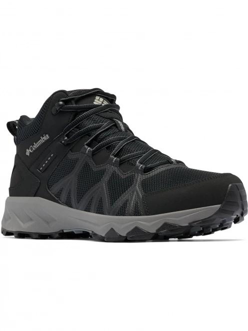 pantofi de drumetie pt. barbati Columbia Peakfreak II Mid Outdry negru 2