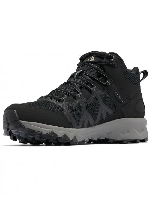 pantofi de drumetie pt. barbati Columbia Peakfreak II Mid Outdry negru 5