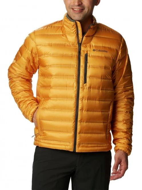 jacheta de puf pt. barbati Columbia Pebble Peak Down Jacket galben 2