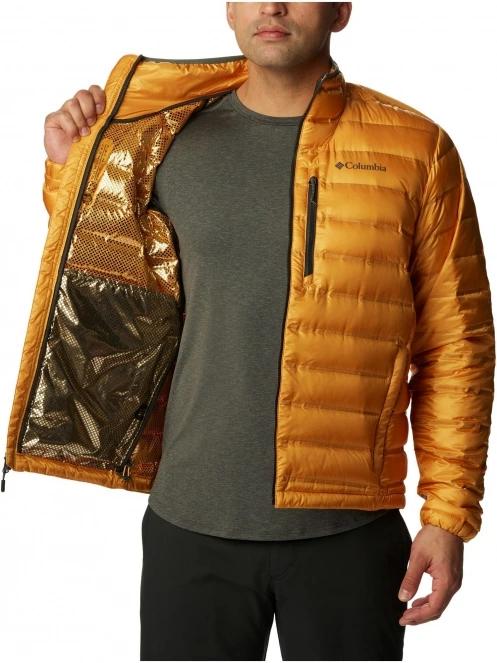 jacheta de puf pt. barbati Columbia Pebble Peak Down Jacket galben 5