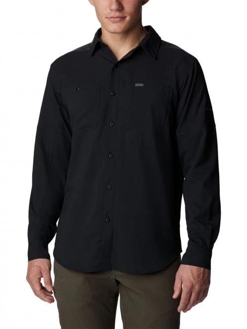 camasa de drumetie cu maneci lungi pt. barbati Columbia Silver Ridge Utility Lite Long Sleeve Shirt negru 2