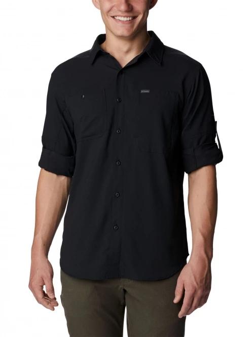 camasa de drumetie cu maneci lungi pt. barbati Columbia Silver Ridge Utility Lite Long Sleeve Shirt negru 5