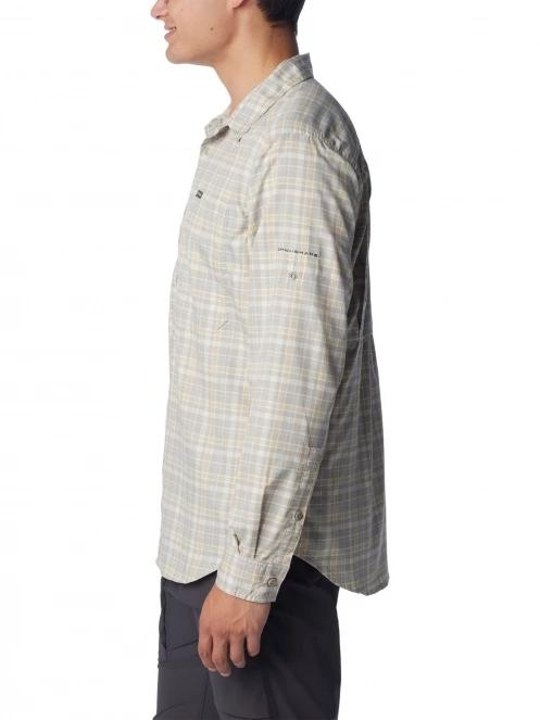 camasa de drumetie cu maneci lungi pt. barbati Columbia Silver Ridge Utility Lite Plaid Long Sleeve Shirt nisip 3