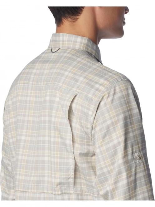 camasa de drumetie cu maneci lungi pt. barbati Columbia Silver Ridge Utility Lite Plaid Long Sleeve Shirt nisip 7