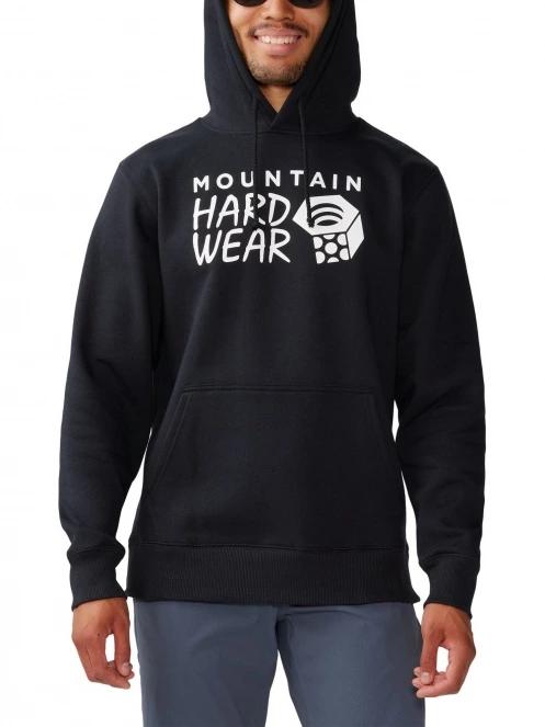 pulover cu gluga pt. barbati Mountain Hardwear MHW Logo Pullover Hoody negru 5