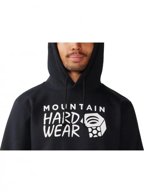 pulover cu gluga pt. barbati Mountain Hardwear MHW Logo Pullover Hoody negru 6