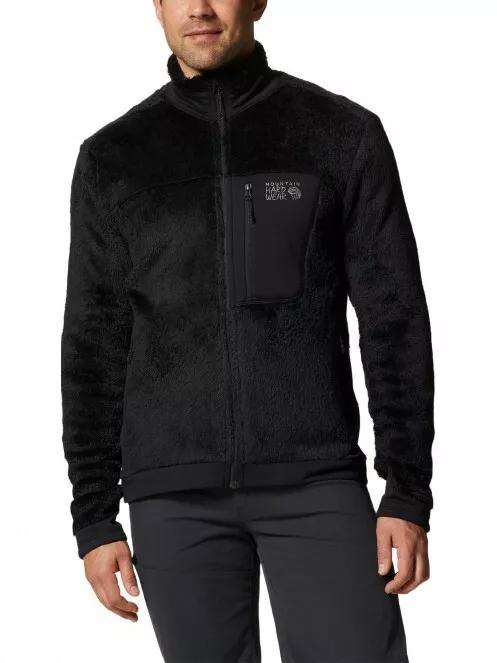 pulover polar pt. barbati Mountain Hardwear Polartec High Loft Jacket negru 2