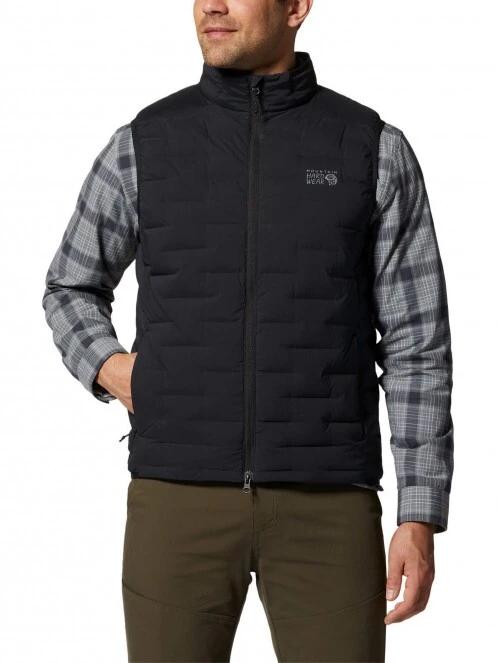 vesta pt. barbati Mountain Hardwear Stretchdown Vest negru 2