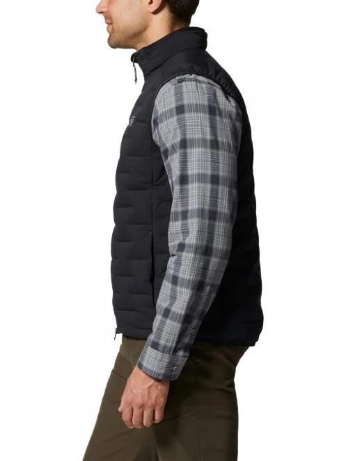 vesta pt. barbati Mountain Hardwear Stretchdown Vest negru 3
