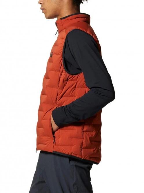 vesta pt. barbati Mountain Hardwear Stretchdown Vest portocaliu 3
