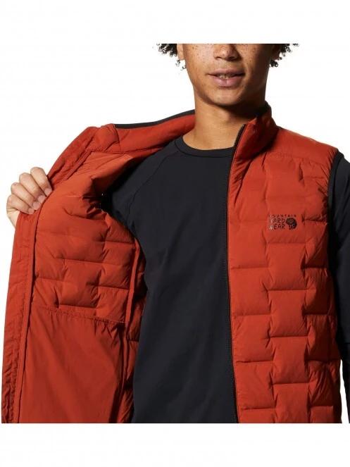 vesta pt. barbati Mountain Hardwear Stretchdown Vest portocaliu 5