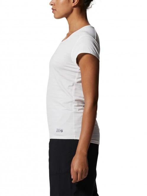 tricou pentru sport, cu maneci scurte pt. femei Mountain Hardwear Mighty Stripe Short Sleeve gri 3