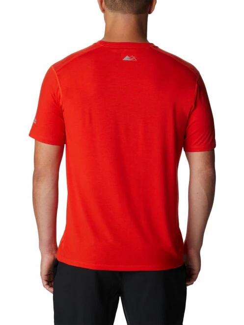 tricou pentru sport, cu maneci scurte pt. barbati Columbia M Endless Trail Running Tech Tee portocaliu 4