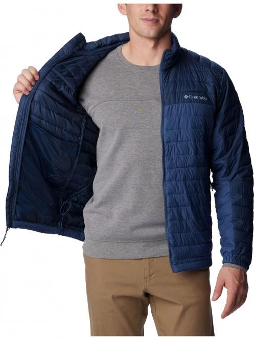 jacheta de primavara pt. barbati Columbia Silver Falls Jacket albastru 6