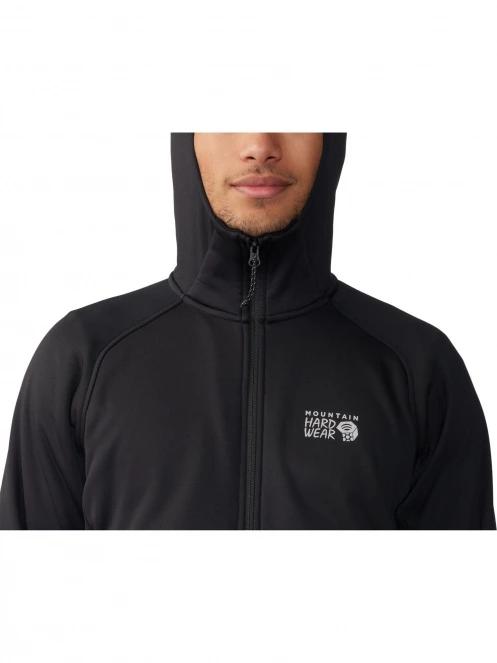 pulover polar pt. barbati Mountain Hardwear Sendura Hoody negru 6
