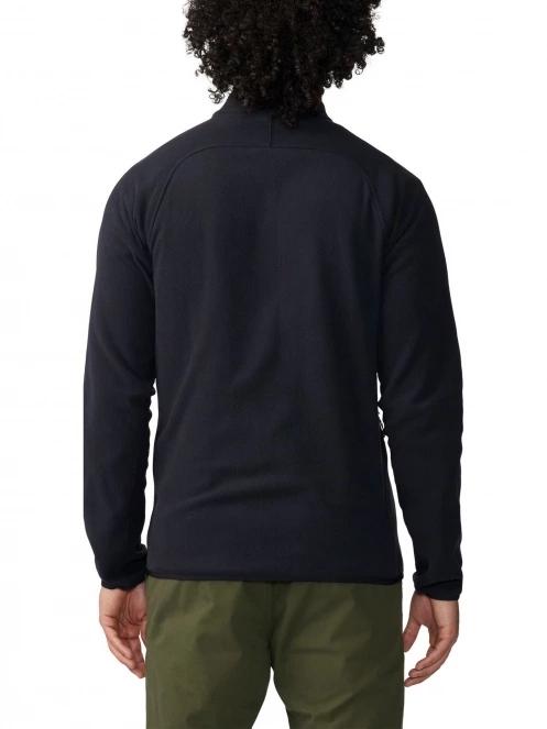 pulover polar pt. barbati Mountain Hardwear Microchill Full Zip Jacket negru 4