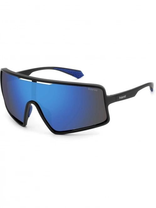 ochelari de soare polarizati pt. barbati Polaroid PLD 7045/S albastru inchis 2