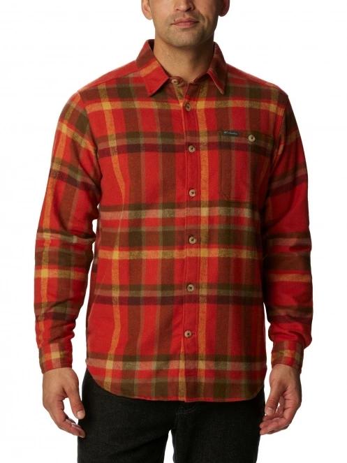 camasa cu maneci lungi pt. barbati Columbia Pitchstone Heavyweight Flannel Shirt rosu 2