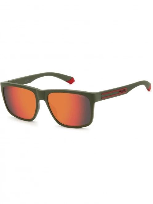 ochelari de soare polarizati pt. barbati Polaroid PLD 2149/S oliv 2