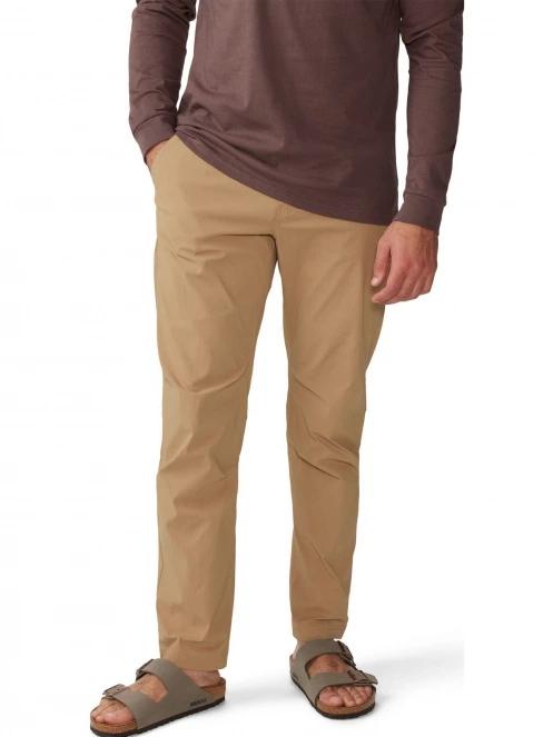 pantaloni de drumetie pt. barbati Mountain Hardwear Traxion Pant (Axton) nisip 2